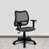 image:imageFlash Furniture Alber MidBack Black Mesh Swivel Task Office ChairGrey