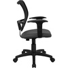 image:imageFlash Furniture Alber MidBack Black Mesh Swivel Task Office ChairGrey