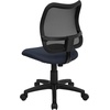 image:imageFlash Furniture Alber MidBack Black Mesh Swivel Task Office ChairNavy Blue