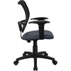 image:imageFlash Furniture Alber MidBack Black Mesh Swivel Task Office ChairNavy Blue