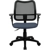 image:imageFlash Furniture Alber MidBack Black Mesh Swivel Task Office ChairNavy Blue