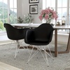 image:imageFlash Furniture Alonza Series White Plastic Chair with Chrome BaseBlack