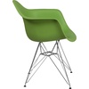 image:imageFlash Furniture Alonza Series White Plastic Chair with Chrome BaseGreen