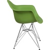 image:imageFlash Furniture Alonza Series White Plastic Chair with Chrome BaseGreen