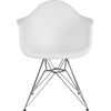 image:imageFlash Furniture Alonza Series White Plastic Chair with Chrome BaseWhite