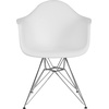 image:imageFlash Furniture Alonza Series White Plastic Chair with Chrome BaseWhite