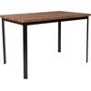 image:imageFlash Furniture Avalon 30 x 4575 Rectangular Dining Table in Coffee Wood Finish