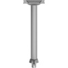 image:imageFlash Furniture Beverly 5 x 22 Restaurant Table TBase with 3 Diameter Table Height Column Commercial TBase Cast Iron Restaurant Table Base SilverSilver
