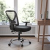 image:imageFlash Furniture Big amp Tall Office Chair  Adjustable Height Mesh Swivel Office Chair with WheelsBlack