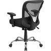 image:imageFlash Furniture Big amp Tall Office Chair  Adjustable Height Mesh Swivel Office Chair with WheelsBlack
