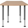 image:imageFlash Furniture Billie Hex Natural Collaborative Student Desk Adjustable from 223 to 34  Home and ClassroomHexagon