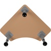 image:imageFlash Furniture Billie Hex Natural Collaborative Student Desk Adjustable from 223 to 34  Home and ClassroomTriangular