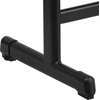image:imageFlash Furniture Billie Open Front Student Desk for Classrooms or Remote Learning Height Adjust School Desk with Book Box and Bag Hooks BlackGraySet of 10