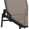 image:imageFlash Furniture Brazos Set of 2 Adjustable Chaise Lounge Chairs with Arms AllWeather Outdoor FivePosition Recliners BlackBrownBrownBlack