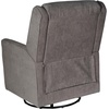 image:imageFlash Furniture Cash Swivel Glider Rocking Recliner Manual Recliner with 360 Degree Swivel for Living Room Bedroom or Nursery Fabric Upholstered Dark GrayDark Gray