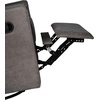 image:imageFlash Furniture Cash Swivel Glider Rocking Recliner Manual Recliner with 360 Degree Swivel for Living Room Bedroom or Nursery Fabric Upholstered Dark GrayDark Gray