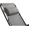 image:imageFlash Furniture Celestial Adjustable Folding Mesh Zero Gravity Reclining Lounge Chair with Pillow and Cup Holder Tray in Black Set of 2Grey