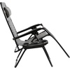 image:imageFlash Furniture Celestial Adjustable Folding Mesh Zero Gravity Reclining Lounge Chair with Pillow and Cup Holder Tray in Black Set of 2Grey