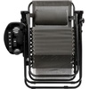image:imageFlash Furniture Celestial Adjustable Folding Mesh Zero Gravity Reclining Lounge Chair with Pillow and Cup Holder Tray in Black Set of 2Grey