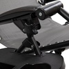 image:imageFlash Furniture Celestial Adjustable Folding Mesh Zero Gravity Reclining Lounge Chair with Pillow and Cup Holder Tray in Black Set of 2Grey