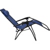 image:imageFlash Furniture Celestial Adjustable Folding Mesh Zero Gravity Reclining Lounge Chair with Pillow and Cup Holder Tray in Black Set of 2Navy