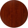 image:imageFlash Furniture Chapman 36 Round Multipurpose Conference Table Business Meeting Table for Office and Conference Rooms Rustic GrayCherry