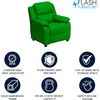 image:imageFlash Furniture Charlie Vinyl Kids Recliner with FlipUp Storage Arms and Safety Recline Contemporary Reclining Chair for Kids Supports up to 90 lbs Hot PinkGreen Vinyl