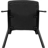image:imageFlash Furniture Darwin Flash Fundamentals LeatherSoft Executive Reception Chair Modern Tufted Lounge Chair for Living Room or Office Black