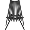 image:imageFlash Furniture Delia Commercial IndoorOutdoor Wood Folding Chair Low Profile Lounge for Patio Porch or Garden Versatile WeatherResistant Acacia Wood BrownBlack