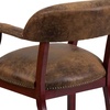 image:imageFlash Furniture Diamond Burgundy LeatherSoft Conference Chair with Accent Nail TrimBomber Jacket Brown Microfiber
