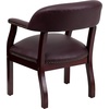 image:imageFlash Furniture Diamond Burgundy LeatherSoft Conference Chair with Accent Nail TrimBurgundy Leathersoft