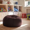 image:imageFlash Furniture Dillon Small Teal Furry Bean Bag Chair for Kids and TeensBrown