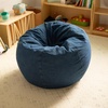 image:imageFlash Furniture Dillon Small Teal Furry Bean Bag Chair for Kids and TeensDenim