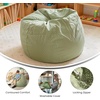 image:imageFlash Furniture Dillon Small Teal Furry Bean Bag Chair for Kids and TeensGreen Dot