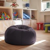 image:imageFlash Furniture Dillon Small Teal Furry Bean Bag Chair for Kids and TeensGrey