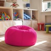 image:imageFlash Furniture Dillon Small Teal Furry Bean Bag Chair for Kids and TeensHot Pink