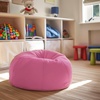 image:imageFlash Furniture Dillon Small Teal Furry Bean Bag Chair for Kids and TeensLight Pink