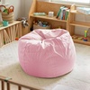 image:imageFlash Furniture Dillon Small Teal Furry Bean Bag Chair for Kids and TeensLight Pink Dot