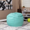 image:imageFlash Furniture Dillon Small Teal Furry Bean Bag Chair for Kids and TeensMint Green