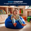 image:imageFlash Furniture Dillon Small Teal Furry Bean Bag Chair for Kids and TeensRoyal Blue
