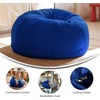 image:imageFlash Furniture Dillon Small Teal Furry Bean Bag Chair for Kids and TeensRoyal Blue