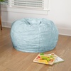 image:imageFlash Furniture Dillon Small Teal Furry Bean Bag Chair for Kids and TeensTeal Furry