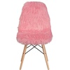 image:imageFlash Furniture Dinings 1 PackSponge Fabric Steel Beechwood Light PinkLight Pink