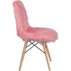 image:imageFlash Furniture Dinings 1 PackSponge Fabric Steel Beechwood Light PinkLight Pink