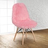image:imageFlash Furniture Dinings 1 PackSponge Fabric Steel Beechwood Light PinkLight Pink