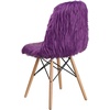 image:imageFlash Furniture Dinings 1 PackSponge Fabric Steel Beechwood Light PinkPurple