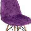 image:imageFlash Furniture Dinings 1 PackSponge Fabric Steel Beechwood Light PinkPurple