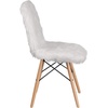 image:imageFlash Furniture Dinings 1 PackSponge Fabric Steel Beechwood Light PinkWhite