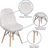 image:imageFlash Furniture Dinings 1 PackSponge Fabric Steel Beechwood Light PinkWhite