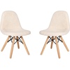 image:imageFlash Furniture Dinings 1 PackSponge Fabric Steel Beechwood Light PinkWhite